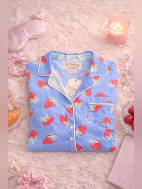 PJ Salvage Strawberry Nightshirt Medium NWT Ultra Soft